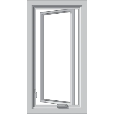 Kansas City Pella Hurricane Shield Series Vinyl Casement Window